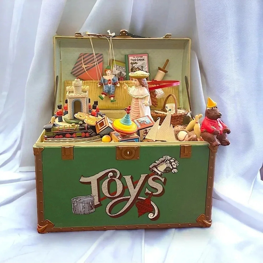 Vintage Enesco Toy Symphony Treasure Chest